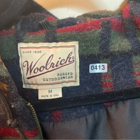 Woolrich Plaid Jacket - Red, Green, Blue size medium